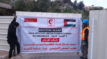 MER-C’s Presidium for Indonesia Hospital in Gaza to Arrive in Jakarta Tuesday