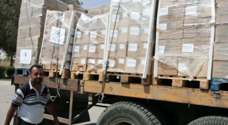 Jordan Aid Convoy Enters Gaza