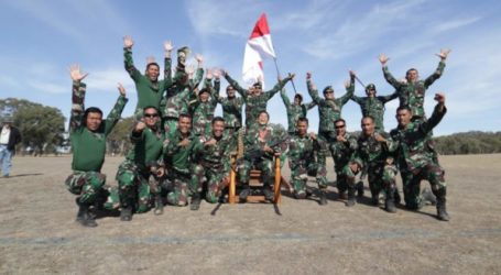 12th Times, Indonesia Army Win AASAM Shooting Competition in Australia
