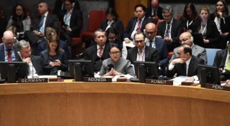 Indonesia to Discuss Palestinian Issues in UNSC’s Presidential
