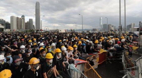 Protesters Attack Legislative Council Building in Hong Kong