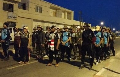 Indonesian Hospital Volunteers in Palestine Hold Long March “Ghazwah Fath Al-Aqsa”