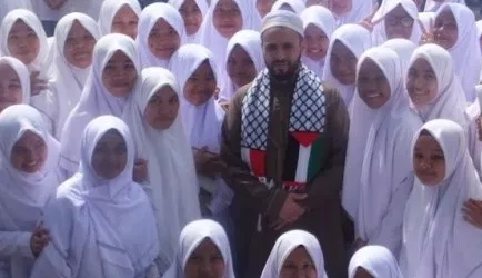 A Cleric of Gaza Visits Aceh, Indonesia
