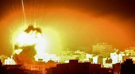 For an Hour Israel Bomb Gaza, No Casualties