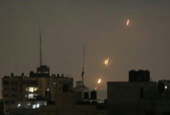 As 10 Gaza Rockets Hit Israel