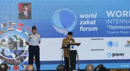 VP Amin Opens World Zakat Forum Conference in Bandung