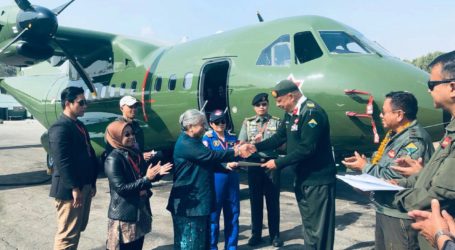 Indonesia Exports Military Aircraft CN-235-220 to Nepal