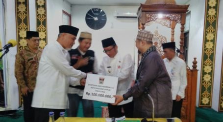 Padang City Government Donates Rp. 100 Million for Palestine