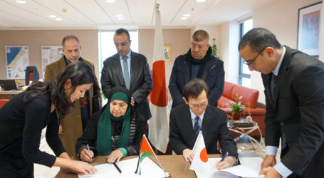 Japan Signs Grant Contracts for Four GGP Projects in Palestine