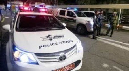 Israeli Police Patrol Car Shot in Ramallah