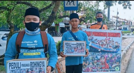 Al-Fatah Islamic Boarding School Raises Funds for Rohingya Stranded in Aceh