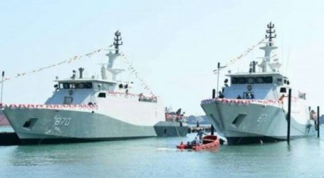 Indonesian Navy Lunched 2 Warships at Riau Islands