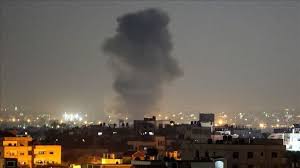 Israeli Fighter Jets Attack Hamas Post on Sunday ight