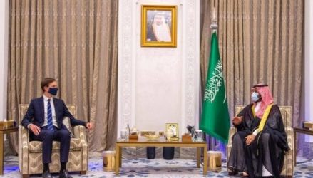 Kushner-Saudi Crown Prince Discuss Prospects for Palestinian-Israeli Peace