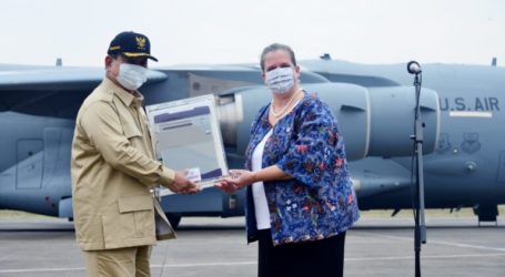 Indonesia Receives 500 Ventilators from the US
