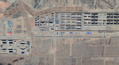 Satellite Image Shows Xinjiang Detention Center 1.9 miles