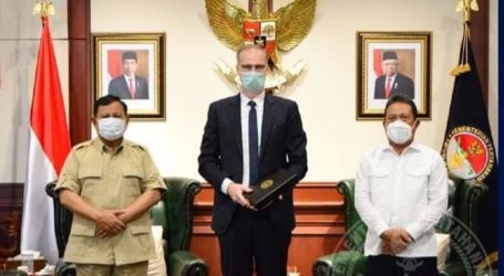 Minister Prabowo Receives Visit of Danish Ambassador