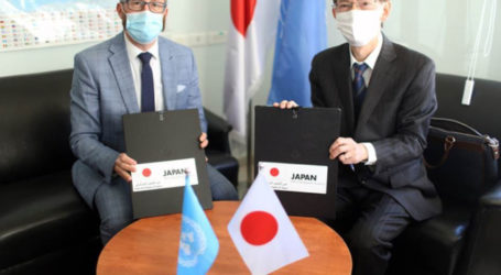 Japan Contributes Approximately $40 Million for Assistance for Palestine Refugees