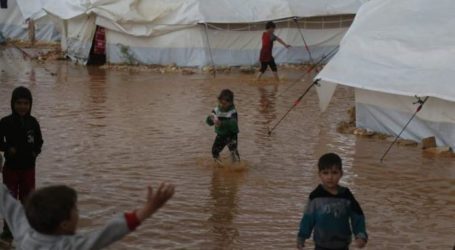 Floods, Cold Threaten Palestinian Refugees in Syiria