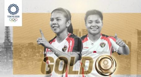 Indonesian Badminton Women Doubles Pair Wins Gold in Olympic