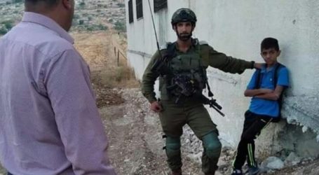 Israeli Soldiers Arrest A Palestinian 12-Year-Old Student