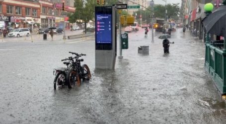 US New York City Flooded