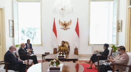 President Widodo Conveys Five Points to French Foreign Minister