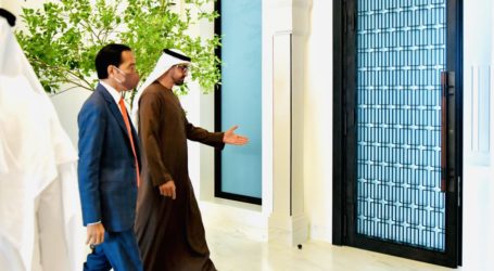 “President Joko Widodo” Street in Abu Dhabi