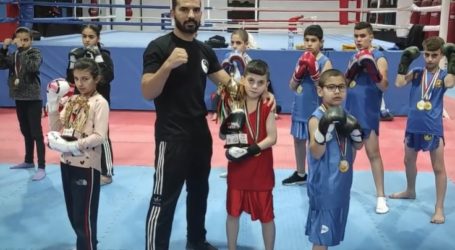 Palestinian Boy, Qawasmi Wins Gold Medal at Kung Fu Championship in Hebron