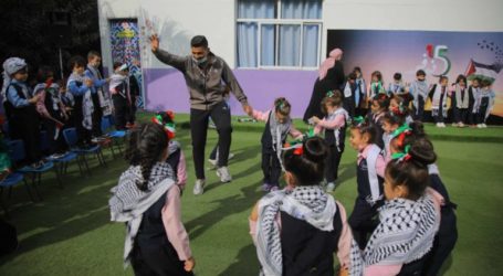 Kindergartens in Gaza Celebrate Palestine’s Independence Day