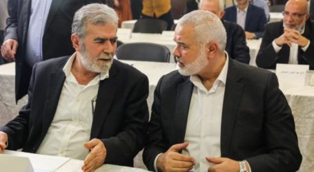 Haniyeh Contacts Ziad Al-Nakhala Discussing Health Conditions of Prisoner Abu Hawwash