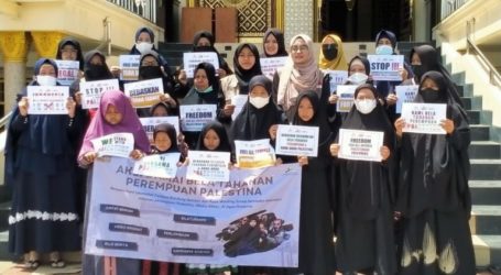 Solidarity Action for Palestinian Female Prisoners in Bandung