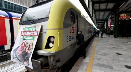Turkish Charity Train Delivers 750 Tons of Emergency Aid to Afghanistan