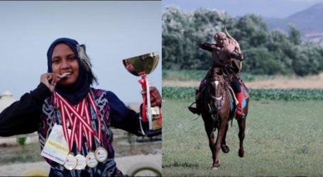 Arum Nazlus, Hijab Archer Wins International Champions