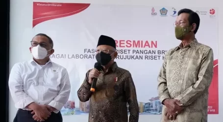 Vice President Inaugurates Indonesian Halal Research Reference Laboratory