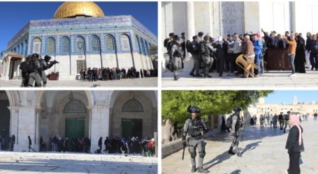 Israeli Occupation Police Arrest 400 Muslim Worshipers at Al-Qibli Mosque, Al-Aqsa
