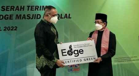 Istiqlal Mosque Becomes World-First Place of Worship Receive Green Building Certification