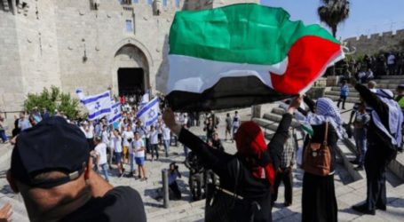 Israeli Occupation Allows Jewish Settler Flag Parade Through Jerusalem
