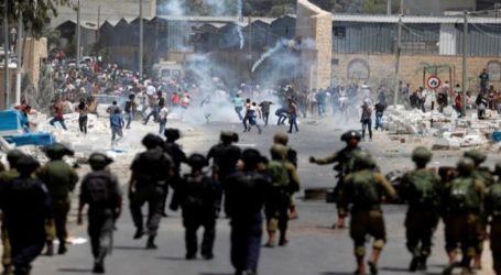 Palestinian Martyr and Nine Israelis Wounded in 86 Confrontations in West Bank last week