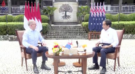 President Jokowi Welcomes Prime Minister Anthony Albanese at Bogor Palace