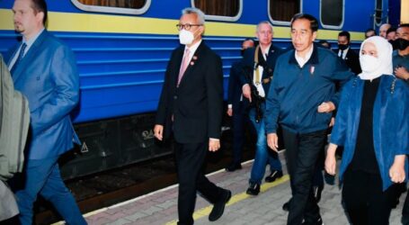 President Jokowi Heading to Kyiv by Night Train