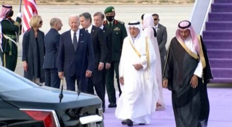 Biden Arrives in Saudi Arabia for First Visit to Kingdom
