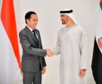 MBZ Welcomes Jokowi at Al Shatie Palace