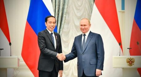 Jokowi Meets Putin at Kremlin