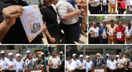 Gaza Calls for Justice for Abu Akleh as Biden Lands in Israel