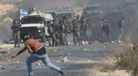 Violent Confrontations Erupt Between Palestinians and Occupation Forces in Silwad