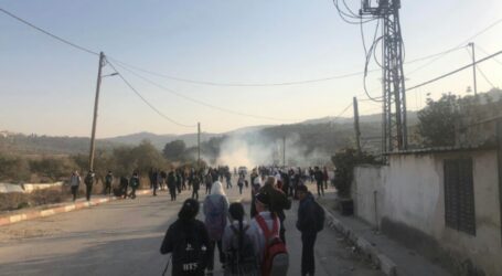 Palestinian School in Nablus Targeted by Israeli Forces’ Tear Gas