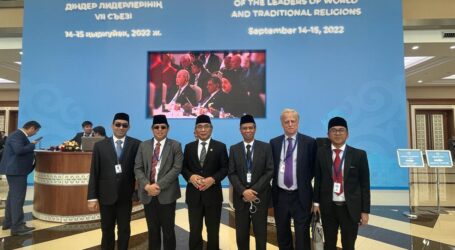 Indonesian Representatives Attend Congress of World Leaders and Traditional Religions in Kazakhstan