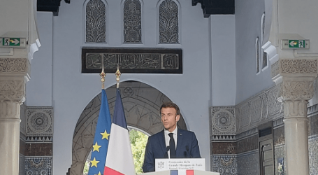 President Macron Attends 100th Anniversary of the Grand Mosque of Paris