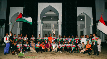 Cycling for 370 KM, “Gowes Cinta Al-Aqsa” Team Arrives in Lampung